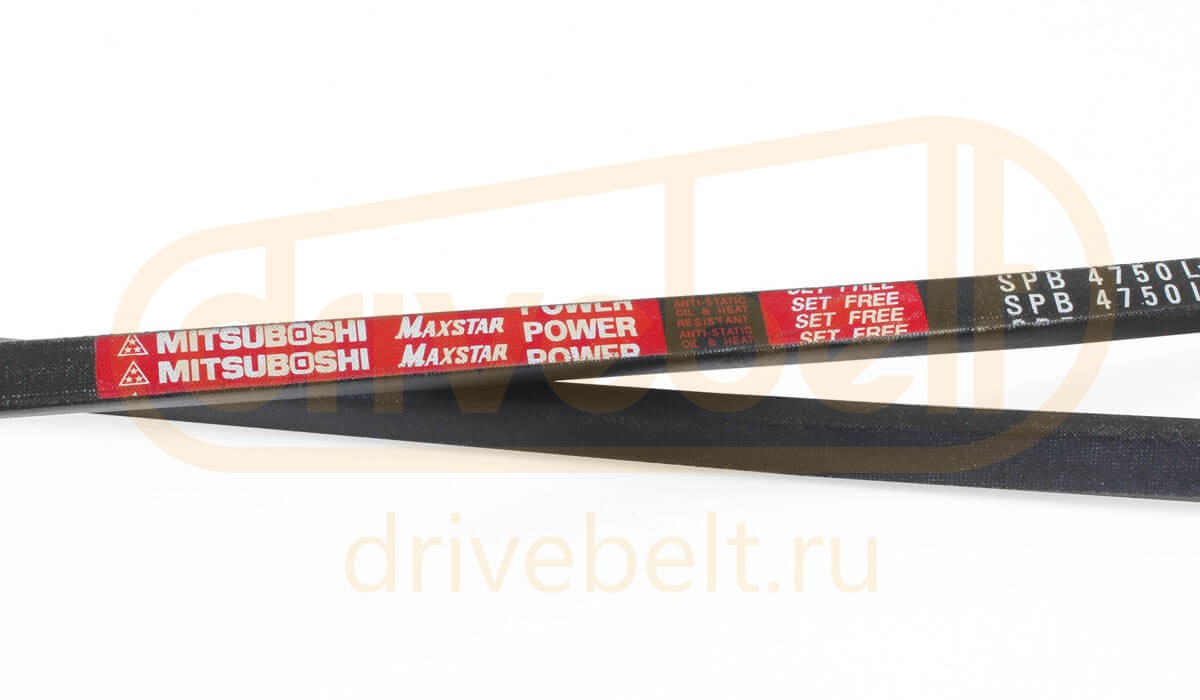 Усиленный клиновой ремень spb 2410 lw maxstar power, mitsuboshi  .